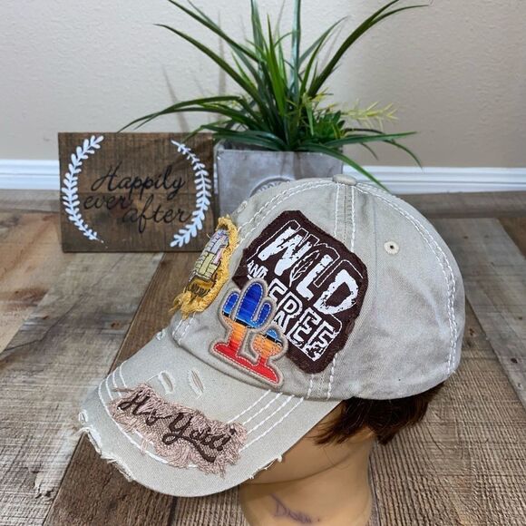 K bethos happy camper hat strapback - Picture 3 of 9